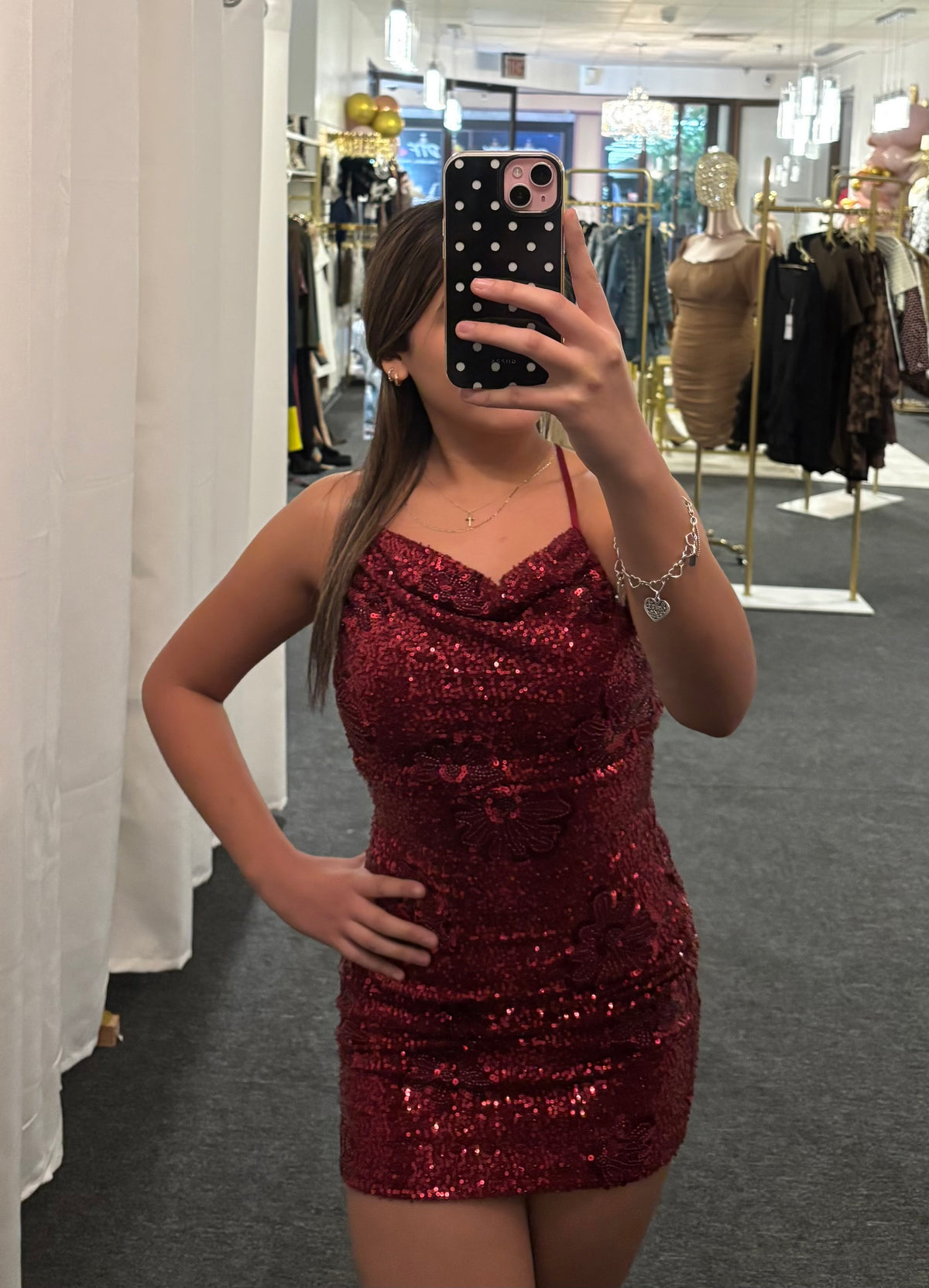 Burgundy Sequence Mini