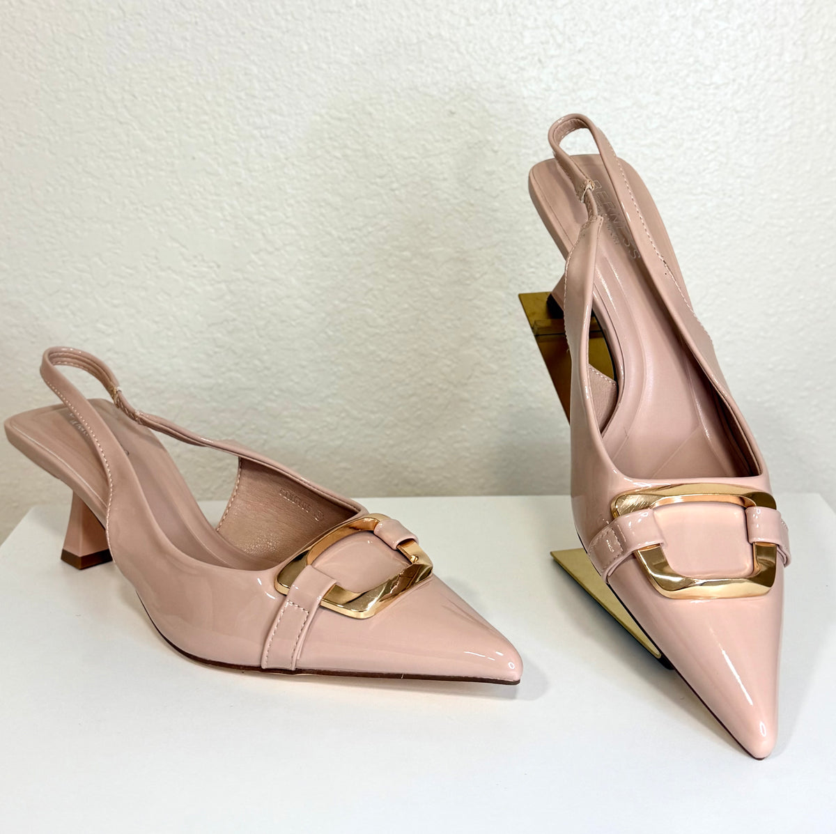 Nude Glamour Heels