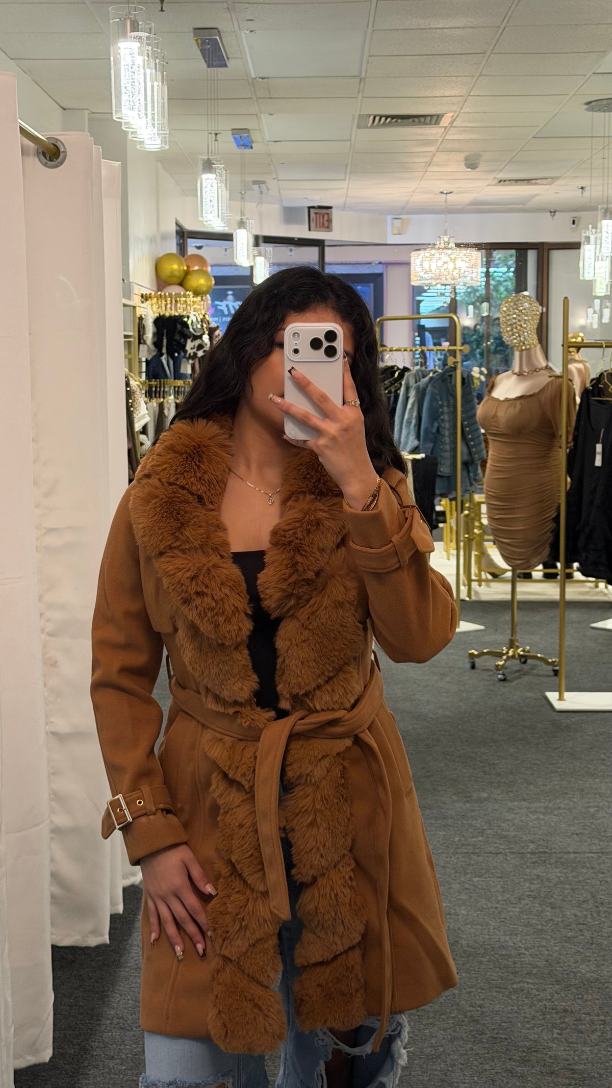 Caramel Glam Coat