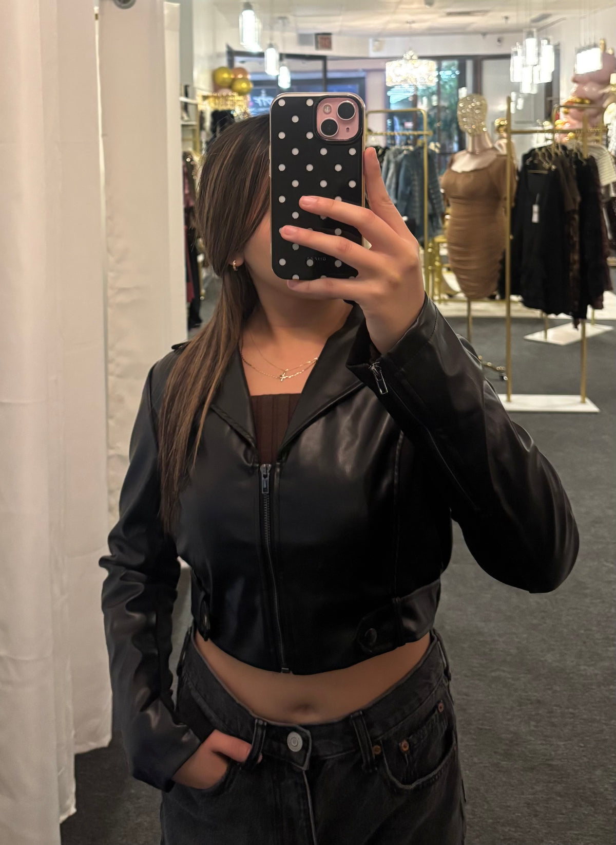 Leather Chic Jacket