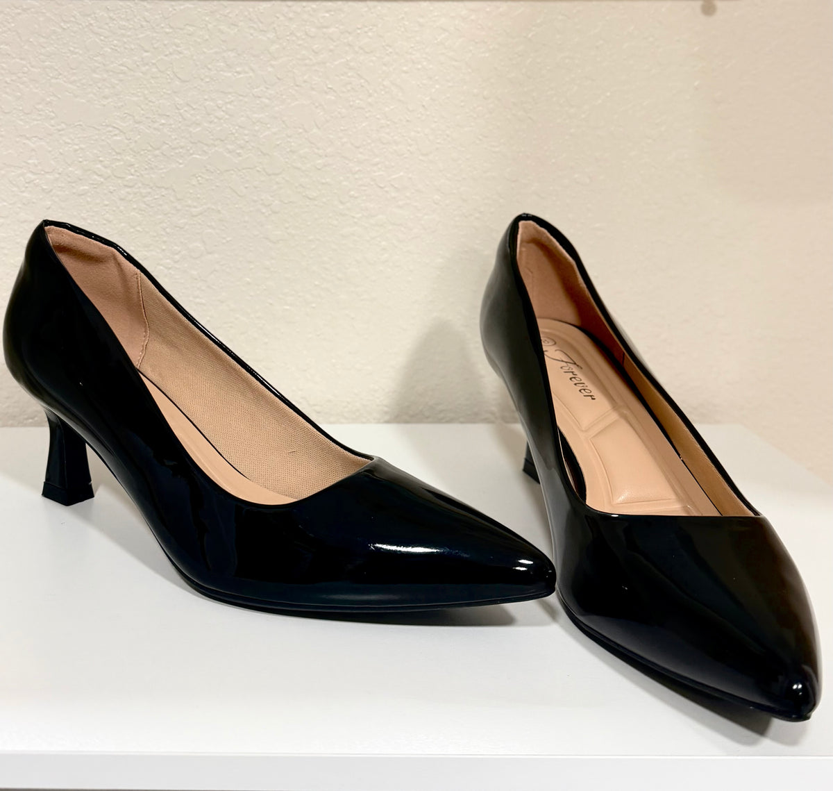 Midnight Black Heels