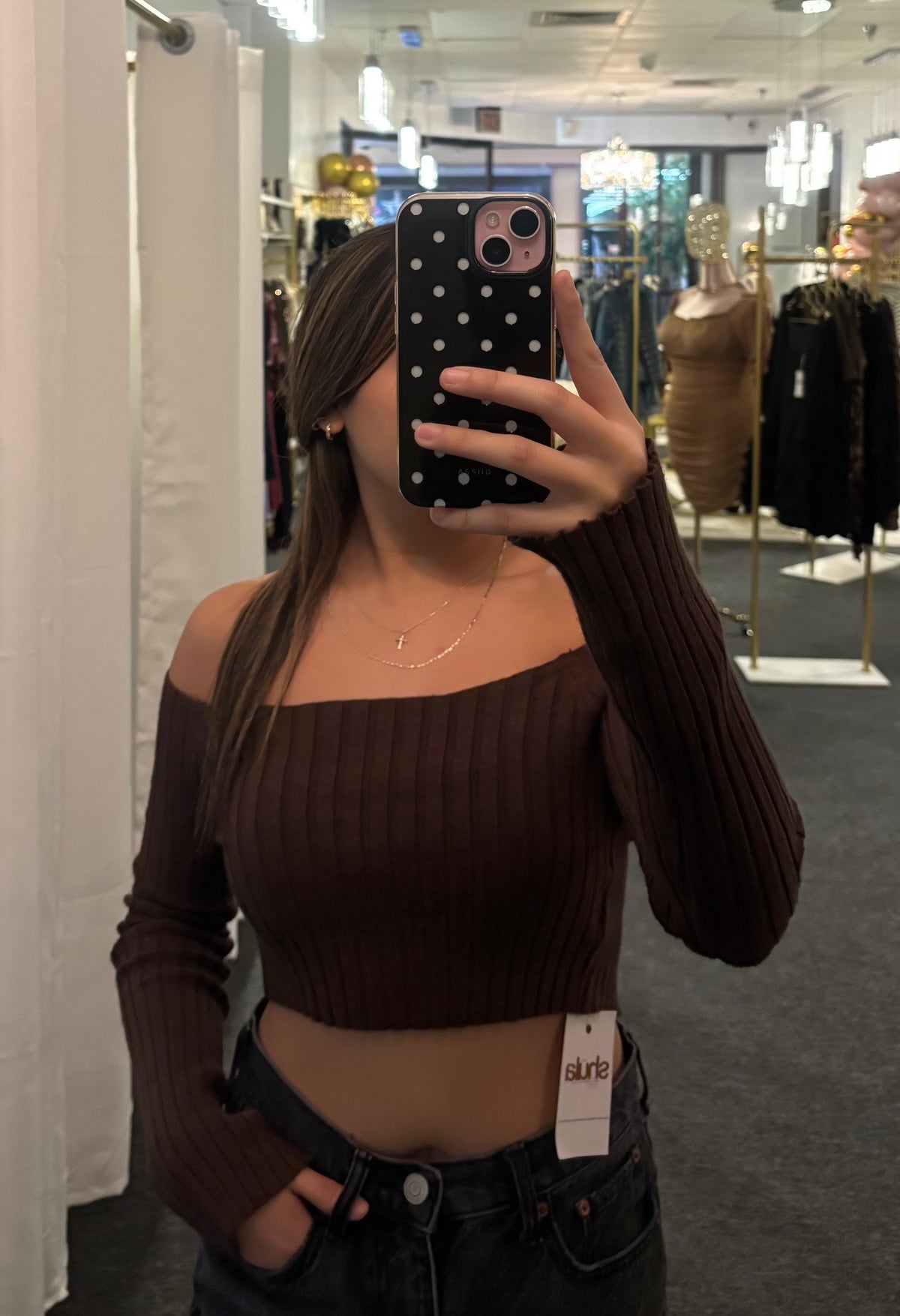 Brown Sienna Top