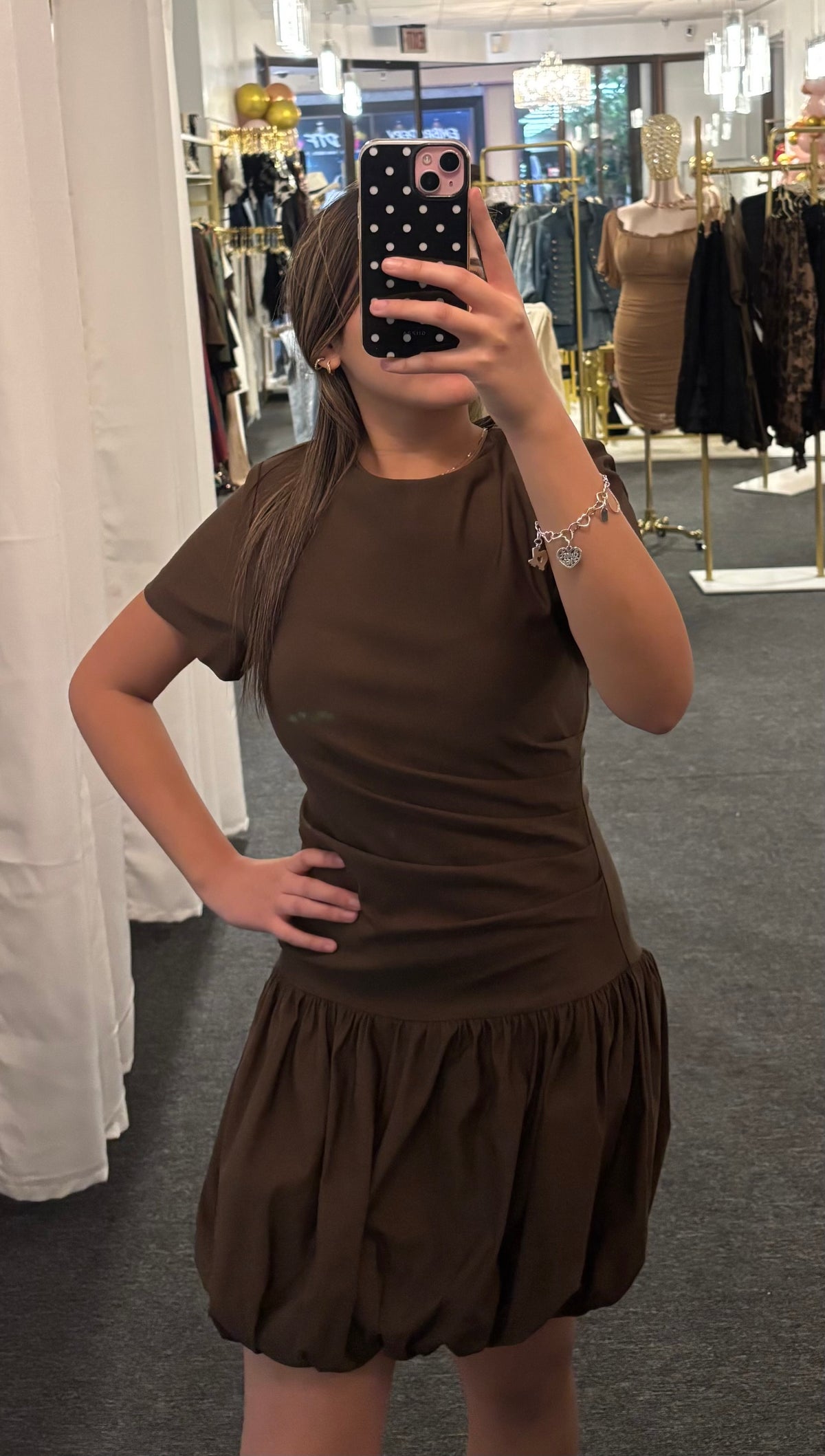 Mocha Belle Dress