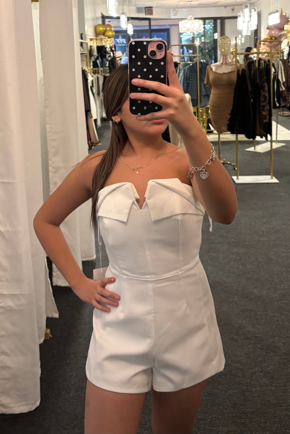 White Diamond Romper
