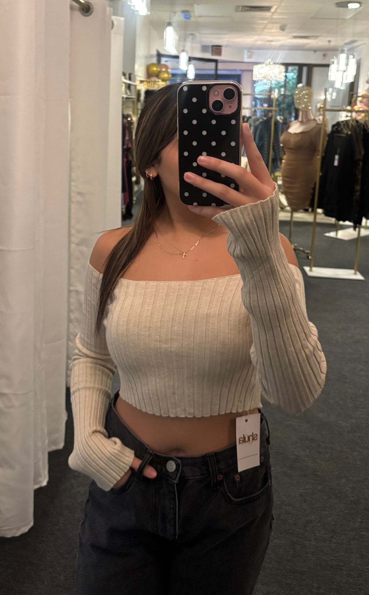 Beige Sienna Top