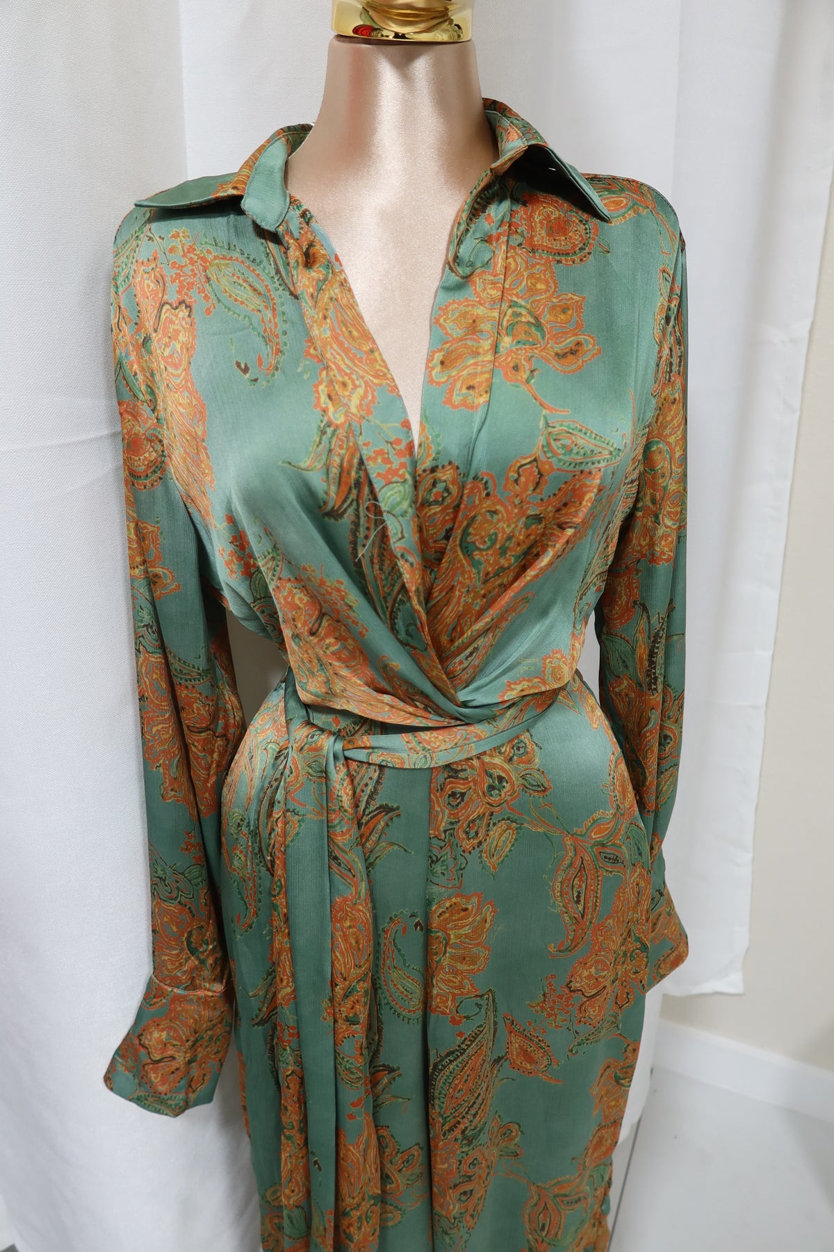 The Satin Jade Jumpsuit