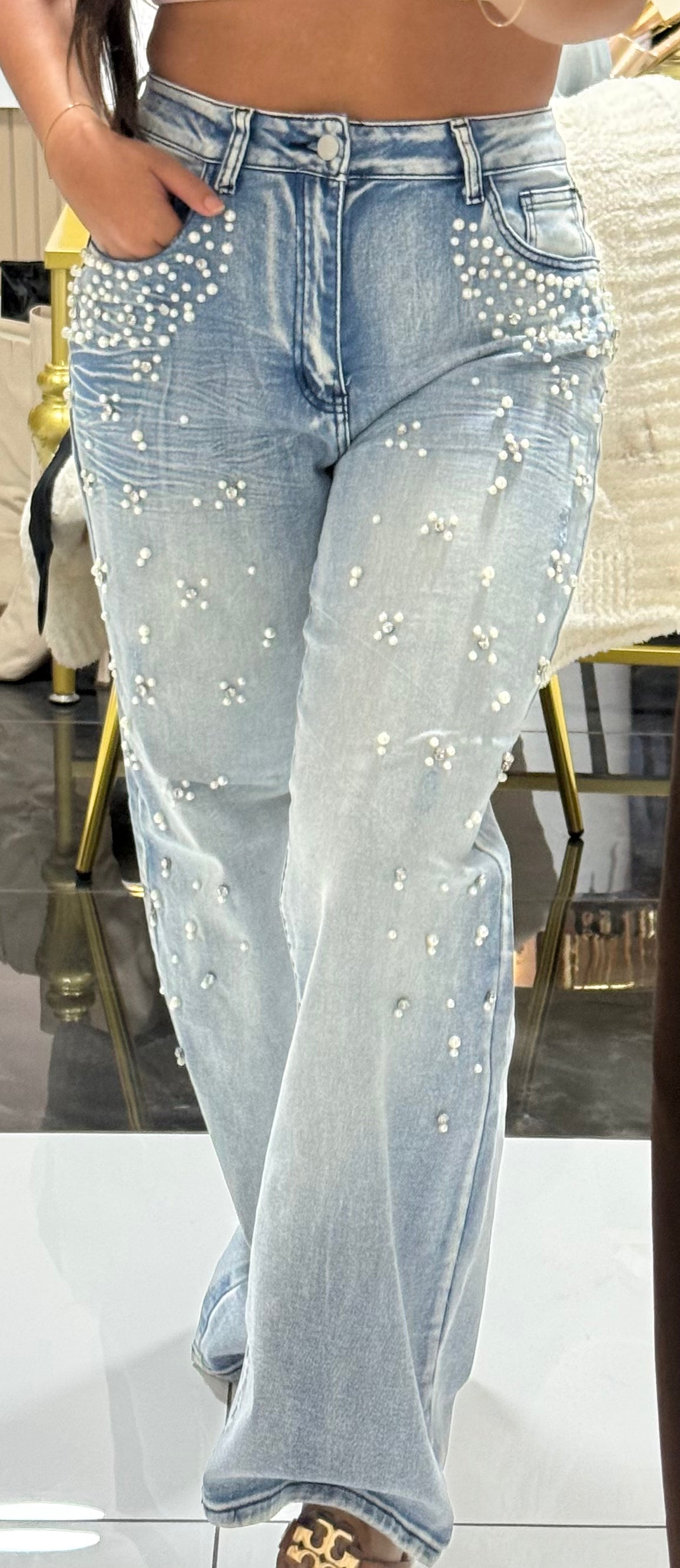 Pearl Denim Jeans