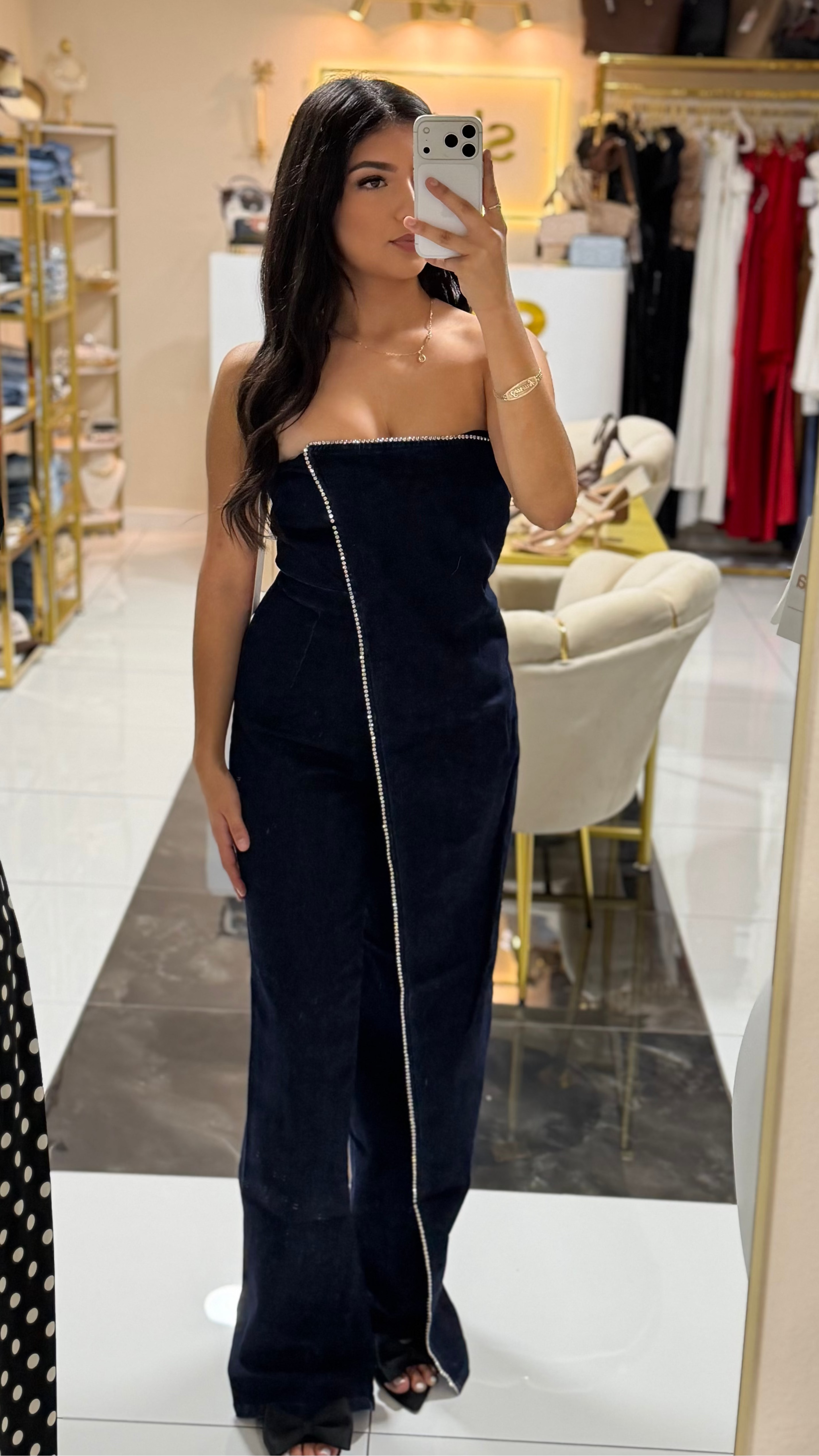Mezclilla Gown