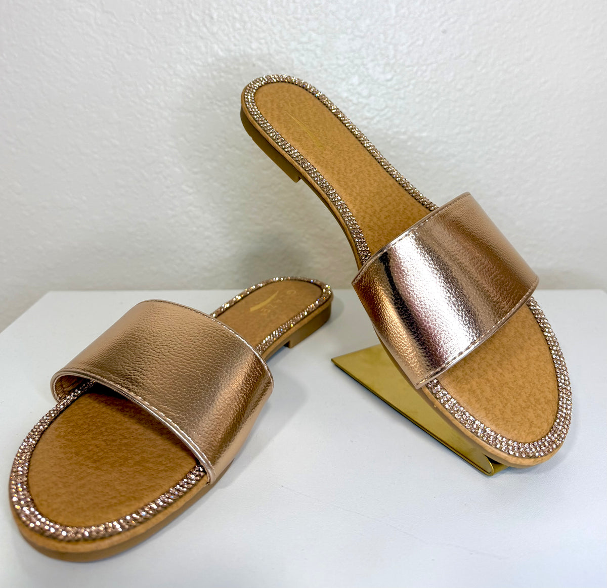 Rose Gold Sandals